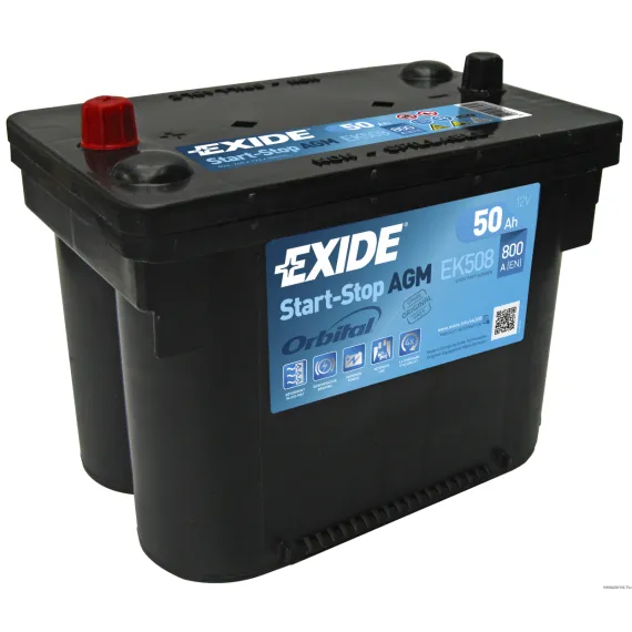EXIDE MAXXIMA 12V 50Ah 800A akkumulátor B+ (EK508)