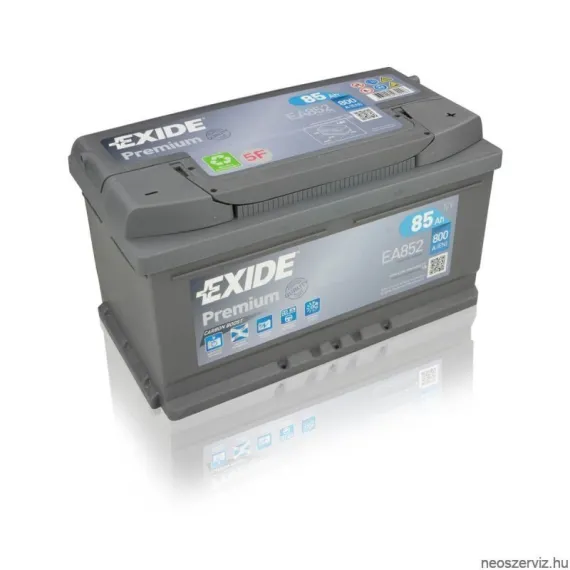 EXIDE PREMIUM EA852 12V 85Ah 800A akkumulátor J+