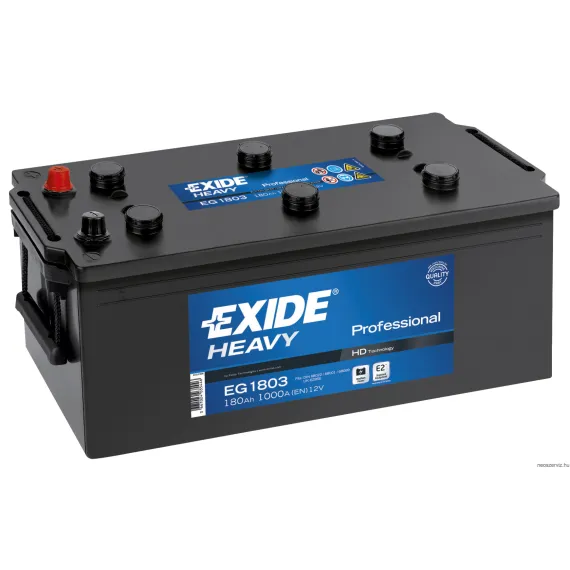 EXIDE TRUCK 12V 180Ah 1000A akkumulátor B+ (EG1803)