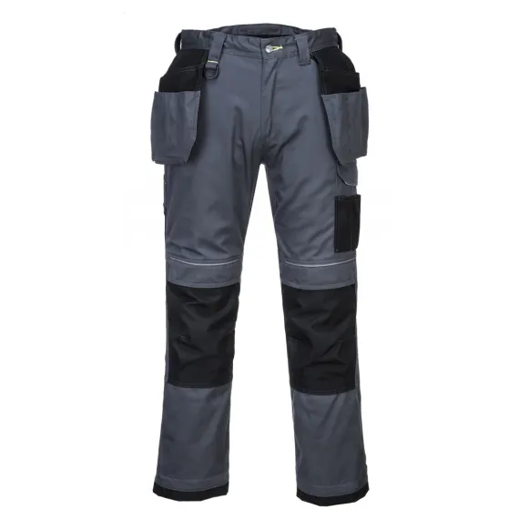 T602 - Urban Work Holster nadrág - szürke/fekete - 34/M, Szín: szürke/fekete, Méret: 34/M