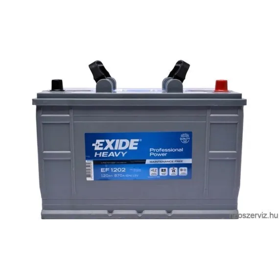 EXIDE TRUCK EF1202 12V 120Ah 870A akkumulátor J+
