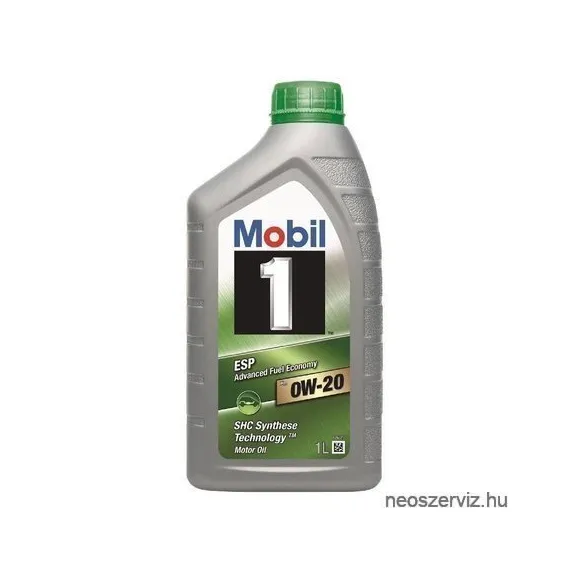 MOBL 1 ESP X2 0W20 1L Motorolaj, Kiszerelés: 1 L