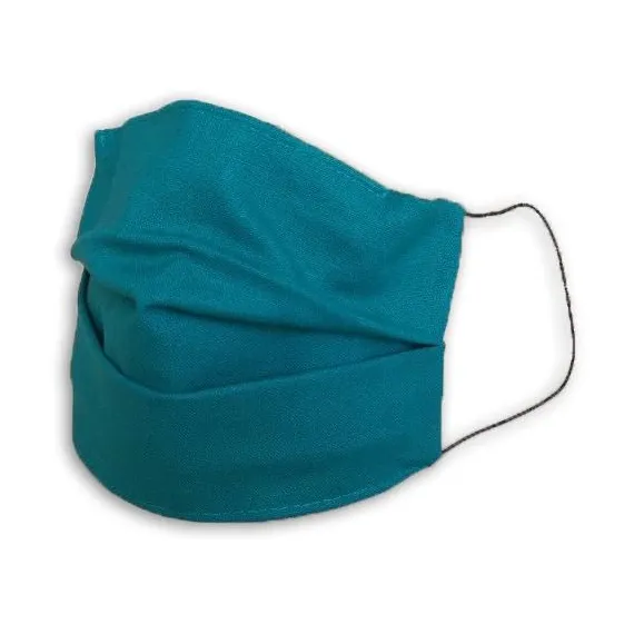 MD kétrétegű textil szájmaszk - zöld - egy méret, Szín: zöld, Méret: Egy méret