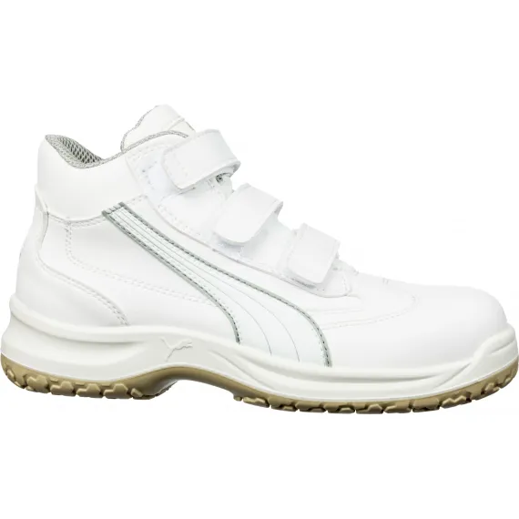 Puma Absolute Mid S2 SRC Védőbakancs - fehér - 38, Szín: fehér, Méret: 38