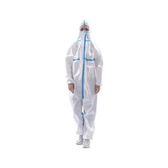 BNC8756 egyszerhasználatos type 3B/4B overál - fehér - XXL, Szín: fehér, Méret: XXL