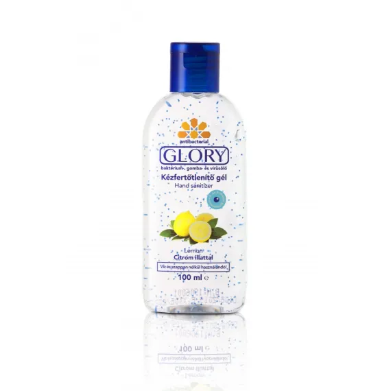 Citrom illatú kézfertőtlenítő 100ml gél - 100ml, Méret: 100ml