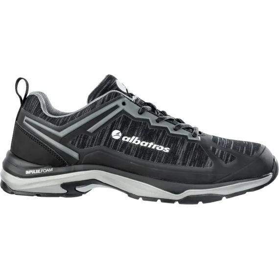 Albatros Skyrunner Black Low O1 HRO SRC munkavédelmi cipő - fekete - 39, Szín: fekete, Méret: 39