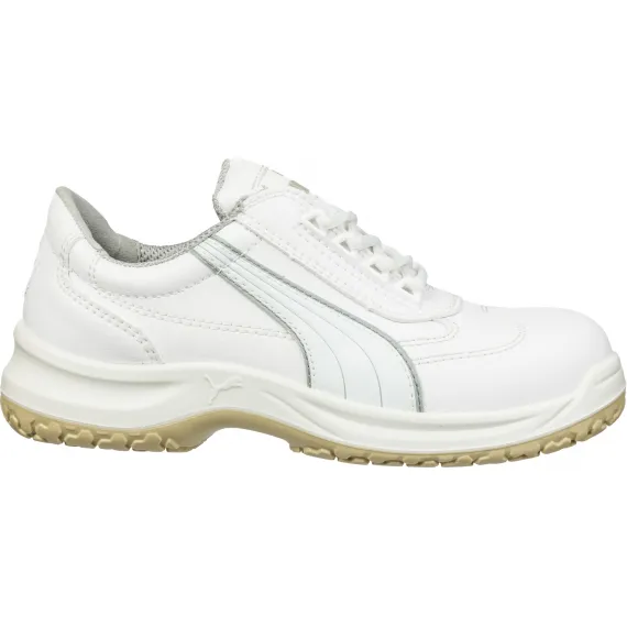 Puma Clarity Low S2 SRC Védőcipő - fehér - 46, Szín: fehér, Méret: 46