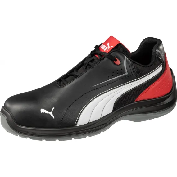 Puma Touring Black Low S3 ESD SRC munkavédelmi cipő - fekete - 37, Szín: fekete, Méret: 37