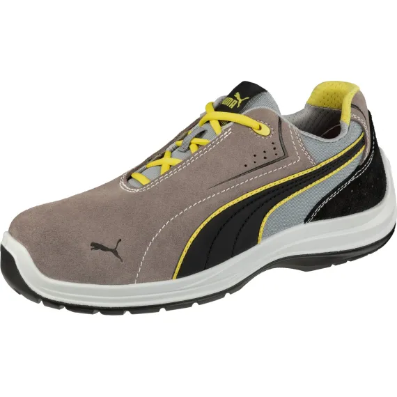 Puma Touring Stone Low S3 SRC munkavédelmi cipő - kőszürke - 43, Szín: kőszürke, Méret: 43