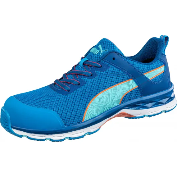 Puma Beat Wns Low S1 ESD HRO SRC női munkavédelmi cipő - kék - 42, Szín: kék, Méret: 42