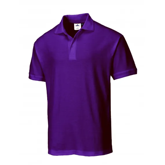 B210 - Nápoly teniszpóló - bíbor - XL, Szín: bíbor, Méret: XL