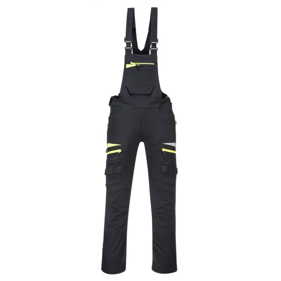 DX441 - Portwest DX4 Kantáros nadrág - fekete - XXL, Szín: fekete, Méret: XXL
