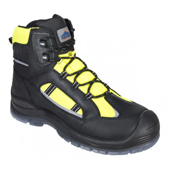 FC59 - Portwest Compositelite Retroglo Hi-Vis bakancs S3 WR ESD - sárga - 45, Szín: sárga, Méret: 45