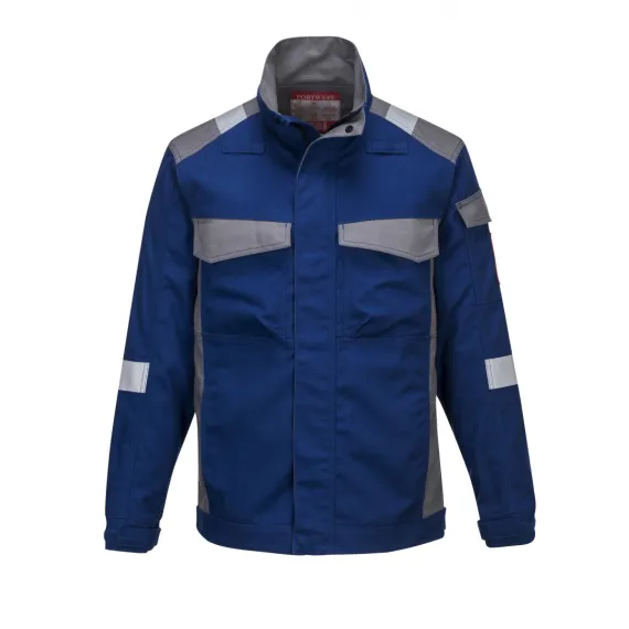 FR08 - Bizflame Ultra kéttónusú kabát - királykék - 3XL, Szín: királykék, Méret: 3XL