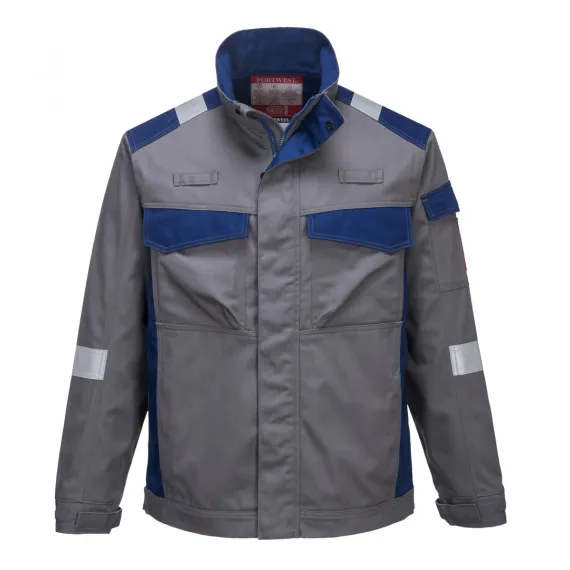 FR08 - Bizflame Ultra kéttónusú kabát - szürke - XL, Szín: szürke, Méret: XL