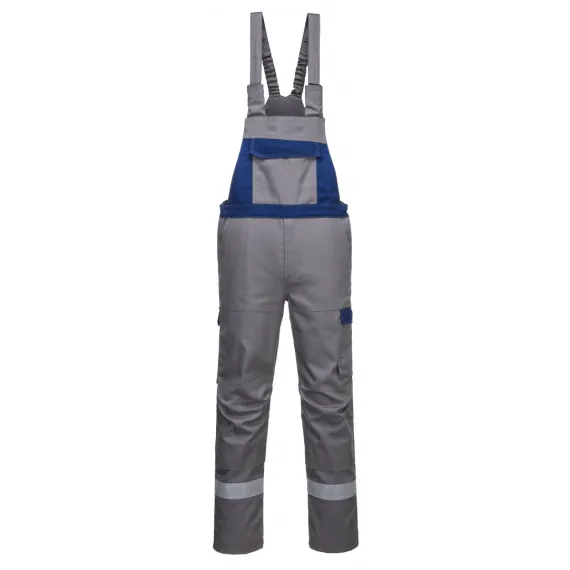 FR07 - Bizflame Ultra kéttónusú kantáros nadrág - szürke - XL, Szín: szürke, Méret: XL
