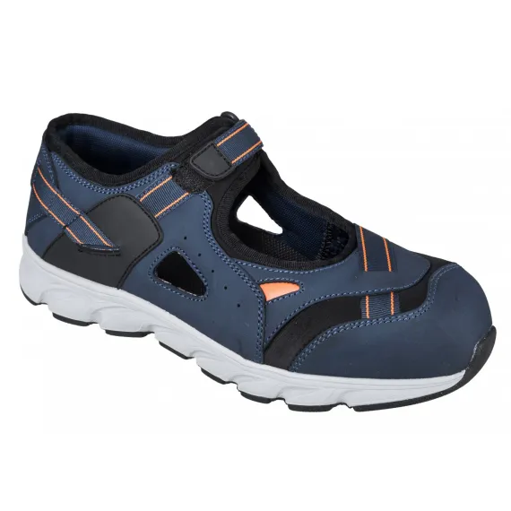 FT37 - Portwest Compositelite Safety Tay szandál S1P - kék - 45, Szín: kék, Méret: 45