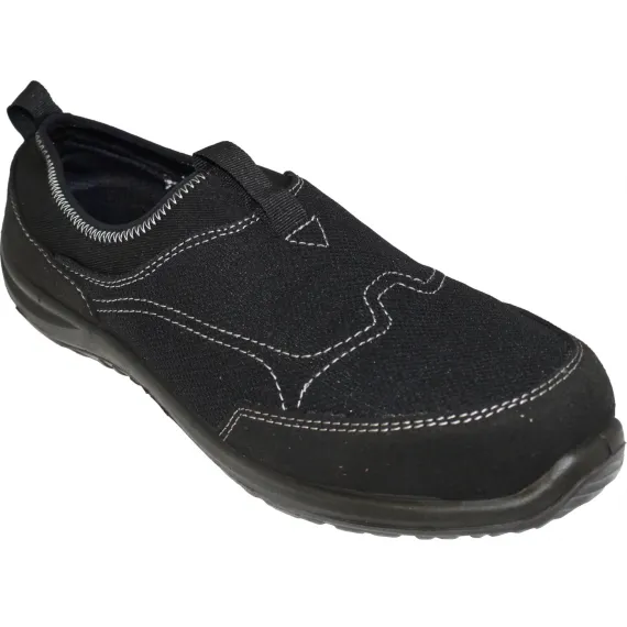 FT54 - Steelite Tegid Slip On Trainer S1P - fekete - 41, Szín: fekete, Méret: 41