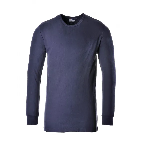 B123 - Hosszú ujjú póló - tengerészkék - XL, Szín: tengerészkék, Méret: XL