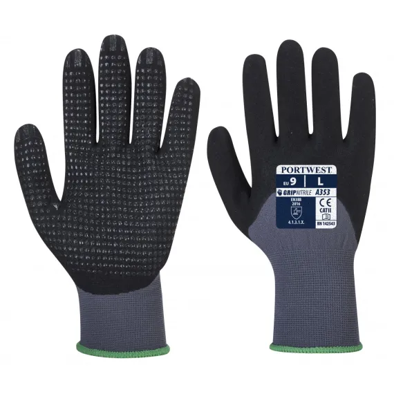 A353 - DermiFlex Ultra + kesztyű - szürke - 10/XL, Szín: szürke, Méret: 10/XL