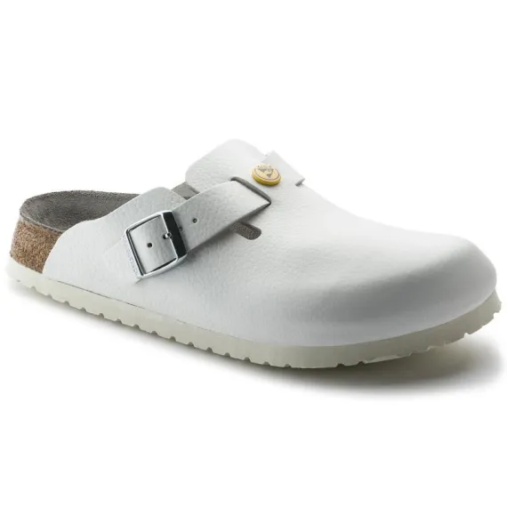 Birkenstock Boston Prof. unisex ESD fehér klumpa - 36