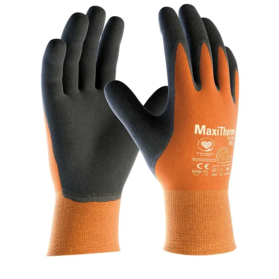ATG Maxi-Therm mártott téli kesztyű - 30-201 - fekete - 6/XS, Szín: fekete, Méret: 6/XS
