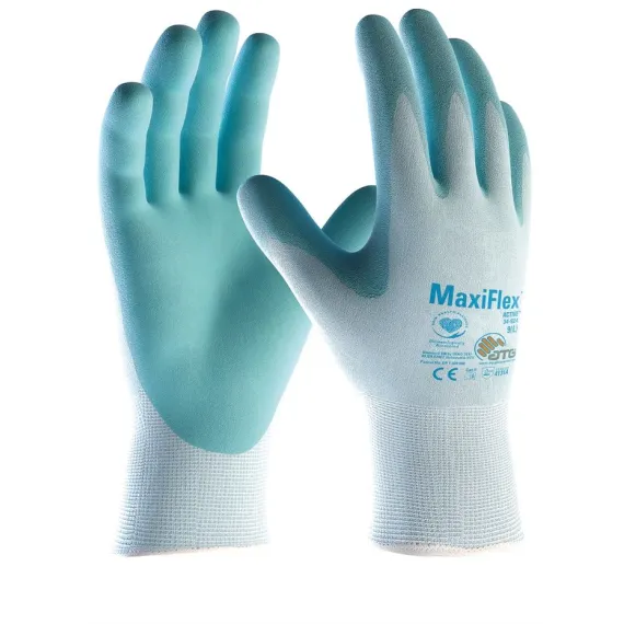 ATG Maxiflex Active mártott kesztyű - 34-824 - kék - 10/XL, Szín: kék, Méret: 10/XL