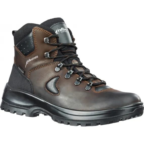 Albatros Mont Blanc túrabakancs COA.TEX membránnal - barna - 45, Szín: barna, Méret: 45