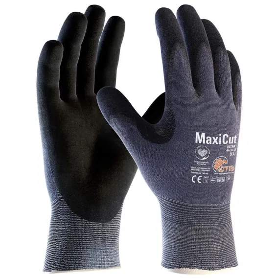 ATG Maxicut(5) Ultra mártott kesztyű 44-3745 - fekete - 9/L, Szín: fekete, Méret: 9/L