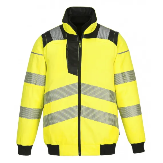 PW302 - PW3 Hi-Vis 3-in-1 Pilóta kabát - sárga - XXL, Szín: sárga, Méret: XXL