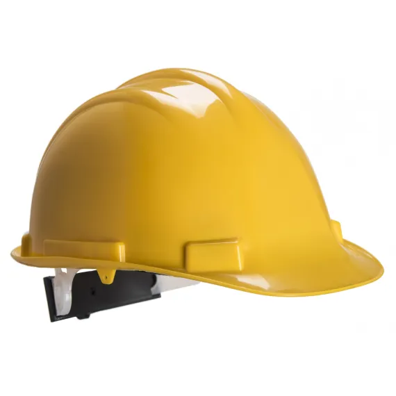 PS57 - Expertbase Wheel Safety védősisak - sárga - egy méret, Szín: sárga, Méret: Egy méret