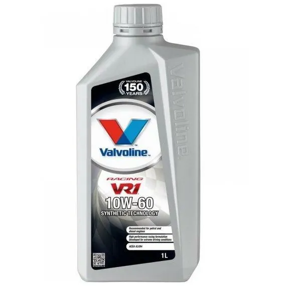 VALVOLINE VR1 RACING SAE 10W-60 Motorolaj 1L