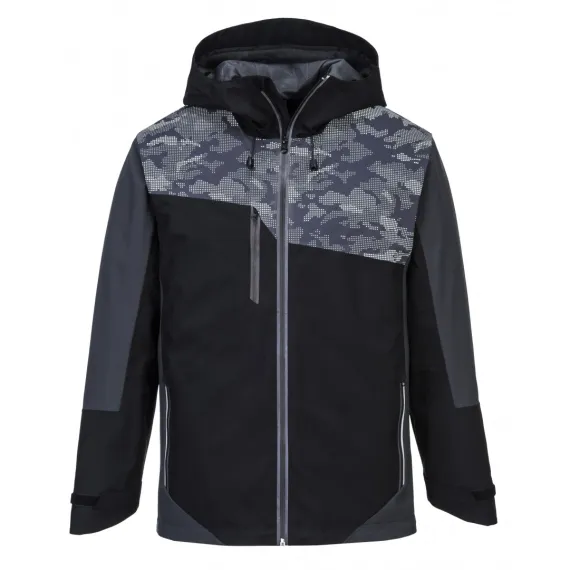 S601 - Portwest X3 Reflective kabát - fekete/szürke - XXL, Szín: fekete/szürke, Méret: XXL