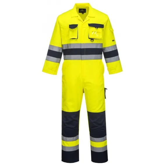 TX55 - Texo Hi-Vis overál - sárga - XL, Szín: sárga, Méret: XL