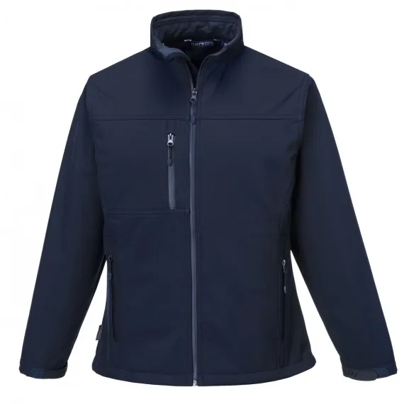 TK41 - Charlotte Softshell dzseki - tengerészkék - L, Szín: tengerészkék, Méret: L