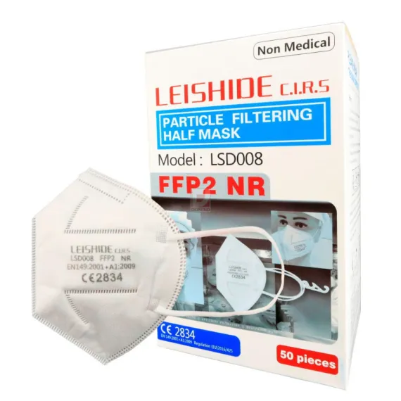 WP252 - FFP2 porálarc (50 db) - fehér - egy méret, Szín: fehér, Méret: Egy méret