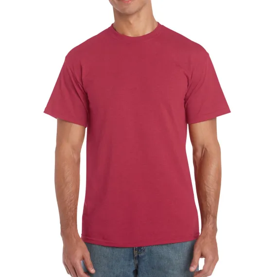 Gildan Heavy Cotton póló - Antique Cherry Red - XXL, Szín: Antique Cherry Red, Méret: XXL