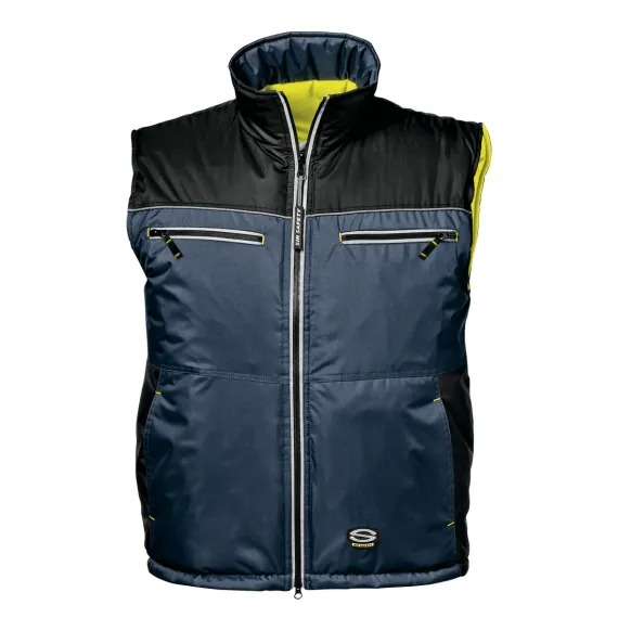 Capricorno 2in1 mellény - kék/sárga - XL, Szín: kék/sárga, Méret: XL
