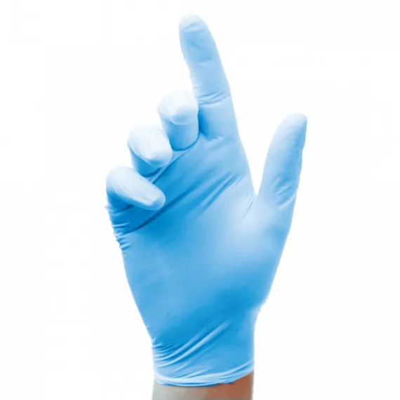 Blue Flex vinyl/nitril egyszerhasználatos kesztyű - világoskék - 7/S, Szín: világoskék, Méret: 7/S