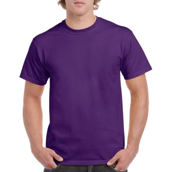 Gildan Heavy Cotton póló - lila - S, Szín: lila, Méret: S