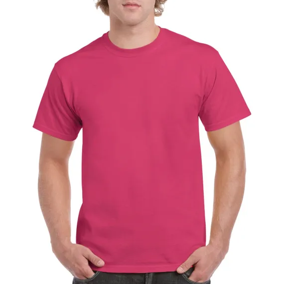 Gildan Heavy Cotton póló - Heliconia - L, Szín: Heliconia, Méret: L