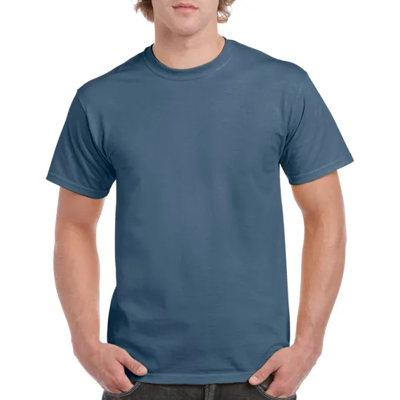 Gildan Heavy Cotton póló - indigókék - S, Szín: indigókék, Méret: S