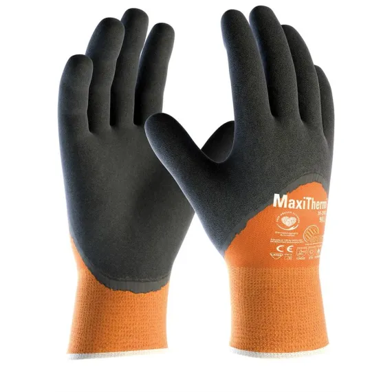 ATG Maxi-Therm mártott téli kesztyű - 30-202 - fekete - 9/L, Szín: fekete, Méret: 9/L