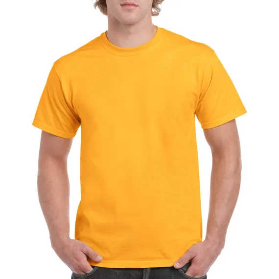 Gildan Heavy Cotton póló - Gold - S, Szín: Gold, Méret: S