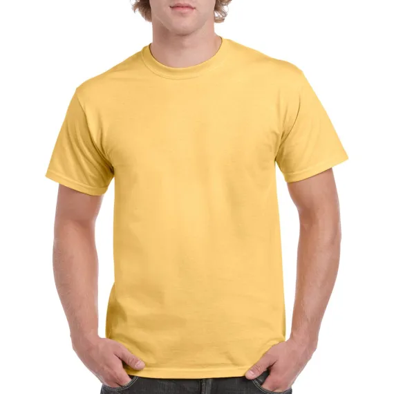 Gildan Heavy Cotton póló - Yellow Haze - S, Szín: Yellow Haze, Méret: S