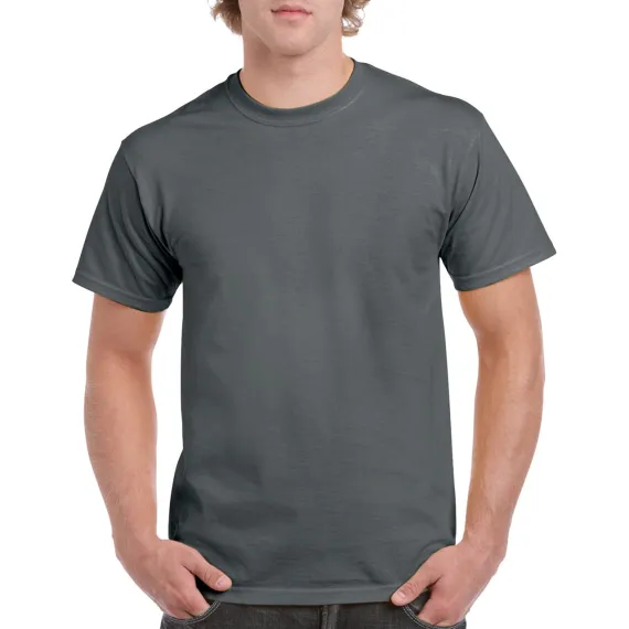 Gildan Heavy Cotton póló - Charcoal - L, Szín: Charcoal, Méret: L