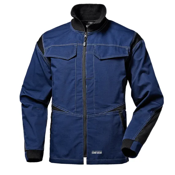 Industrial munkakabát Ripstop - kék - 3XL, Szín: kék, Méret: 3XL