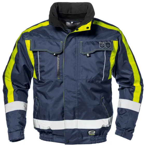 Contender 4in1 téli kabát - kék/sárga - XL, Szín: kék/sárga, Méret: XL