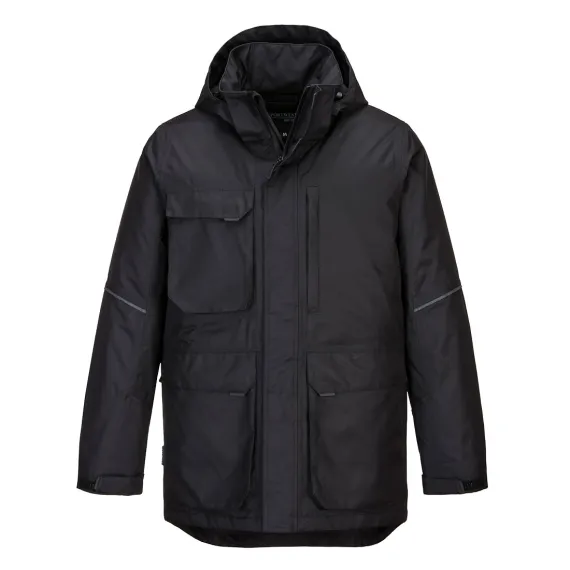 KX360 - KX3 Parka Kabát - fekete - L, Szín: fekete, Méret: L